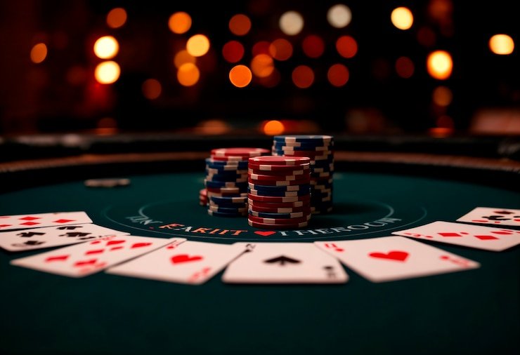 Tampilan mini-game Monopoli dengan papan interaktif dan opsi pengganda dari meja suryajp